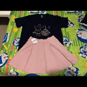 Set tee and skirt